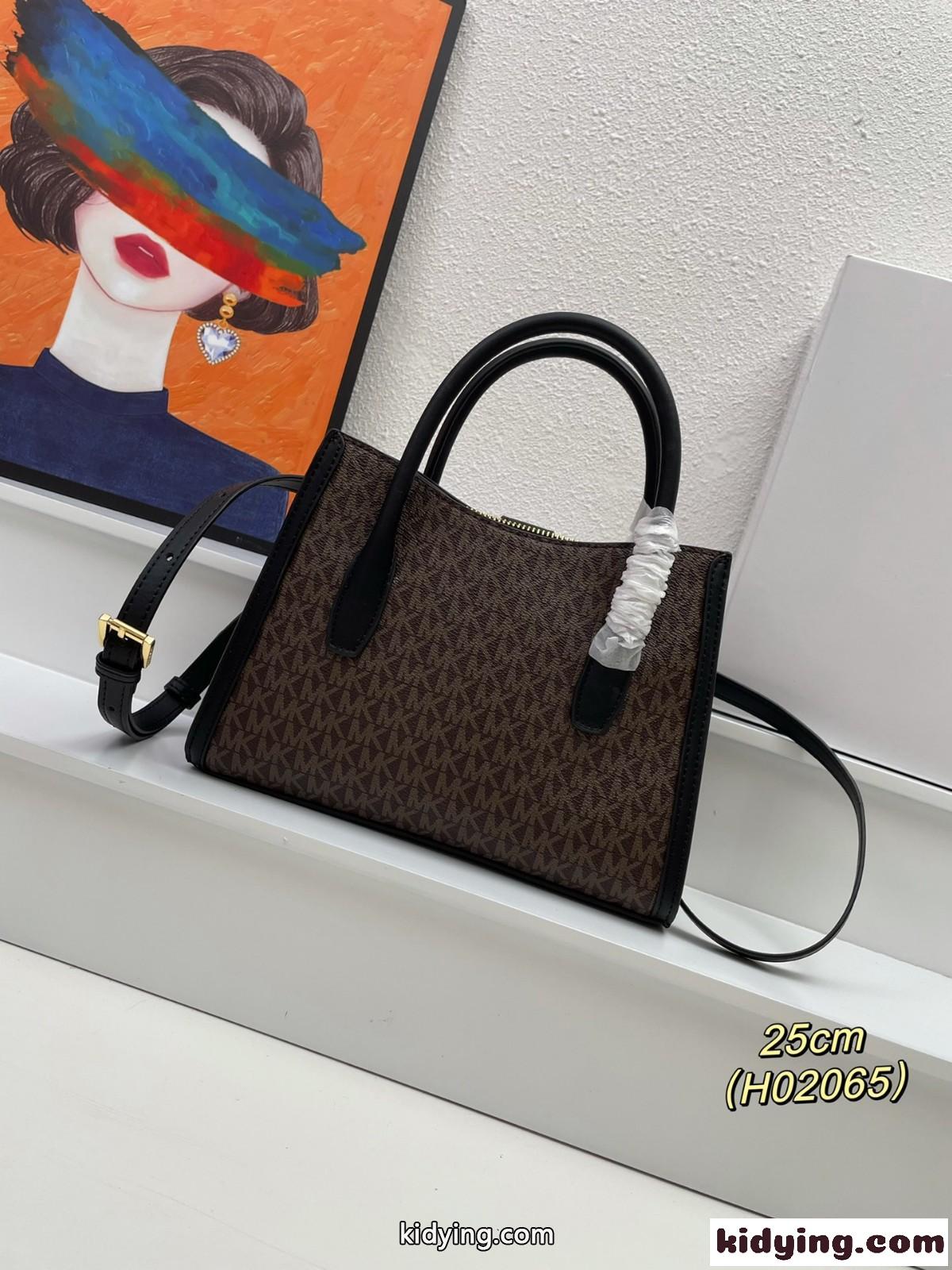 GABBY マイケルコース バッグ コピー トップジップ カーブ サッチェル スモール ハンドバッグ-2