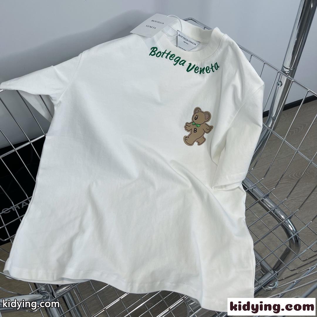 人気 カジュアル おしゃれ ラウンドネック ボッテガヴェネタ tシャツ コピー 半袖 刺繍 プリント トップス-3
