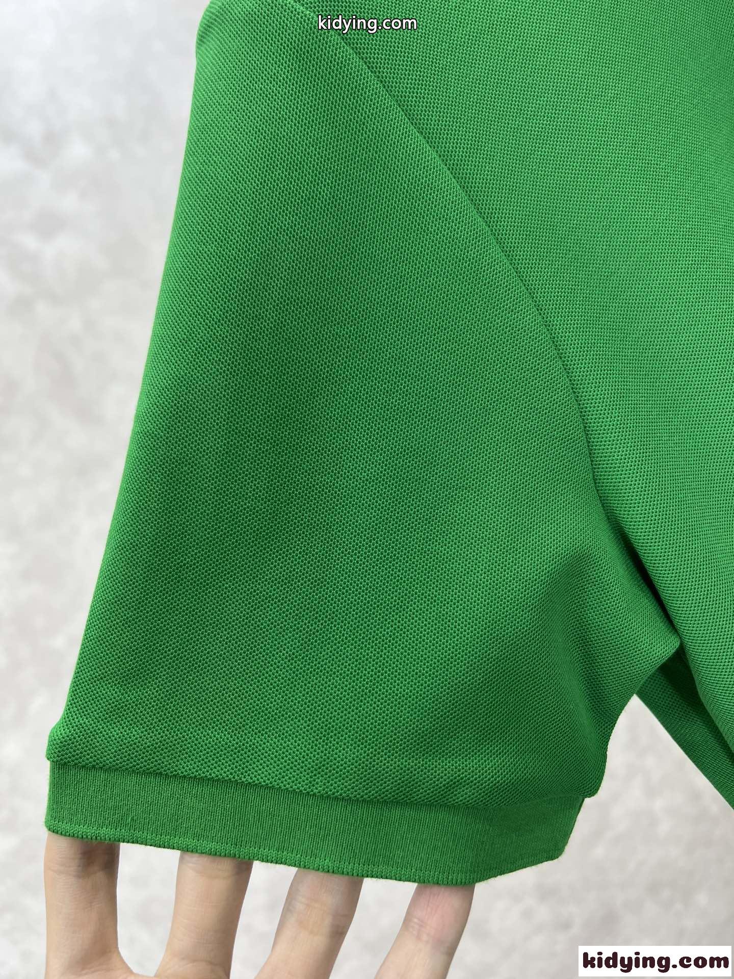 洗練された サルヴァトーレ・フェラガモ 半袖Tシャツ コピー ポロシャツ グリーン-4