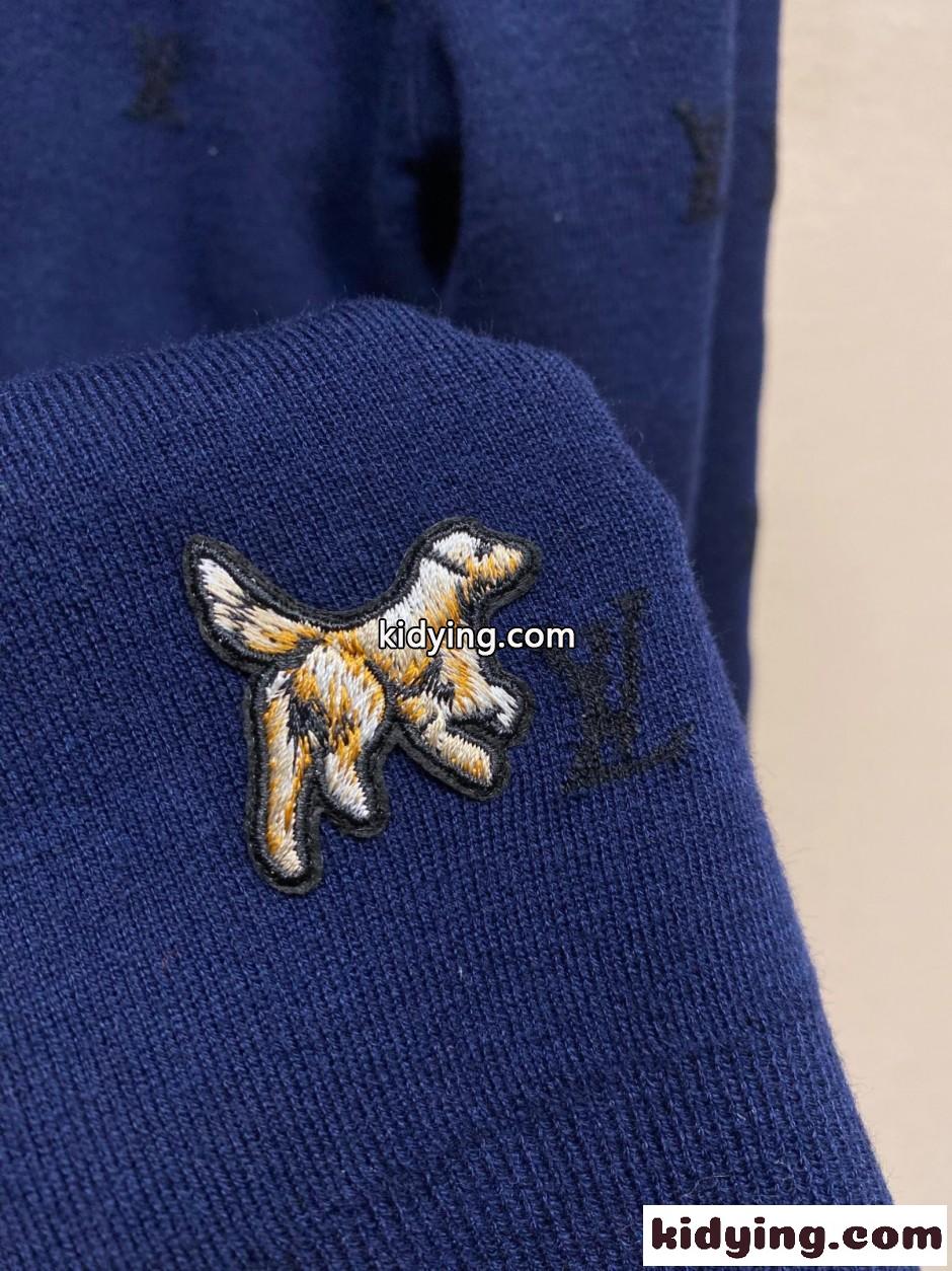 LV ブラゾン ロングスリーブクルーネック ルイ・ヴィトン セーター コピー-4