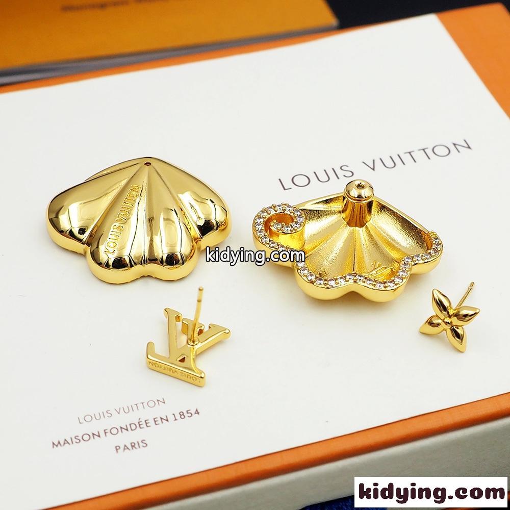 ピアス･クルーザー LV アクアティック ルイヴィトン イヤリング 偽物 アクセサリー ゴールド-4