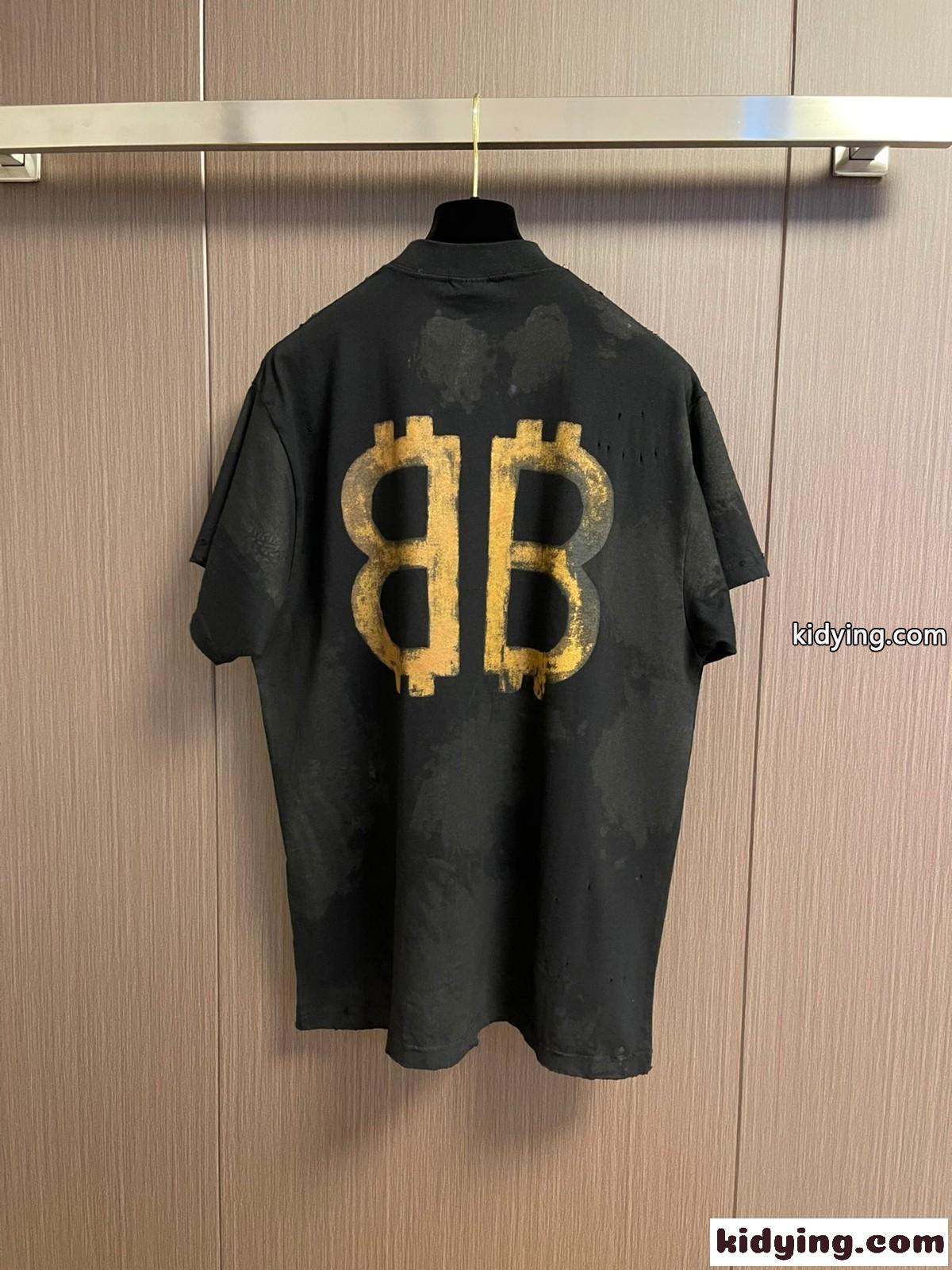 CRYPTO 半袖Tシャツ オーバーサイズ バレンシアガ Tシャツ コピー ユニセックス-0