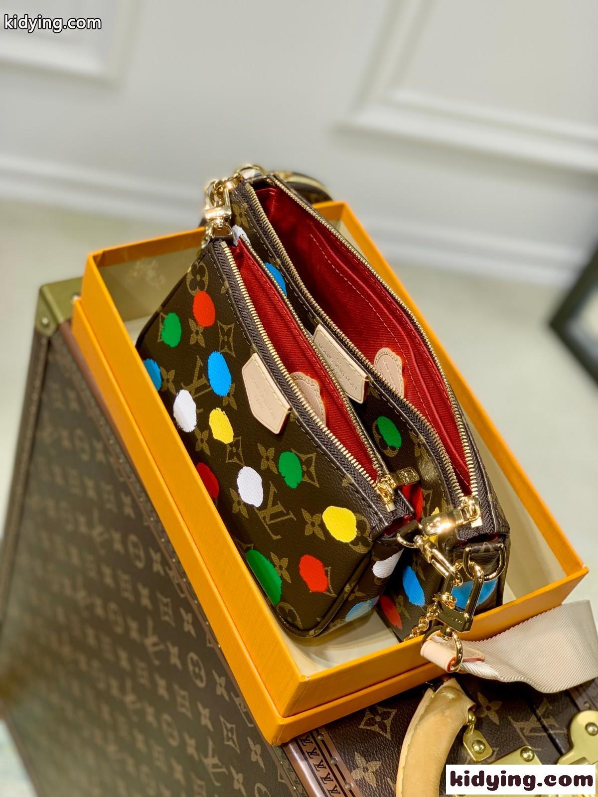 M46385 LV × YK ミュルティ･ポシェット･アクセソワール ルイ・ヴィトン バッグ コピー-4