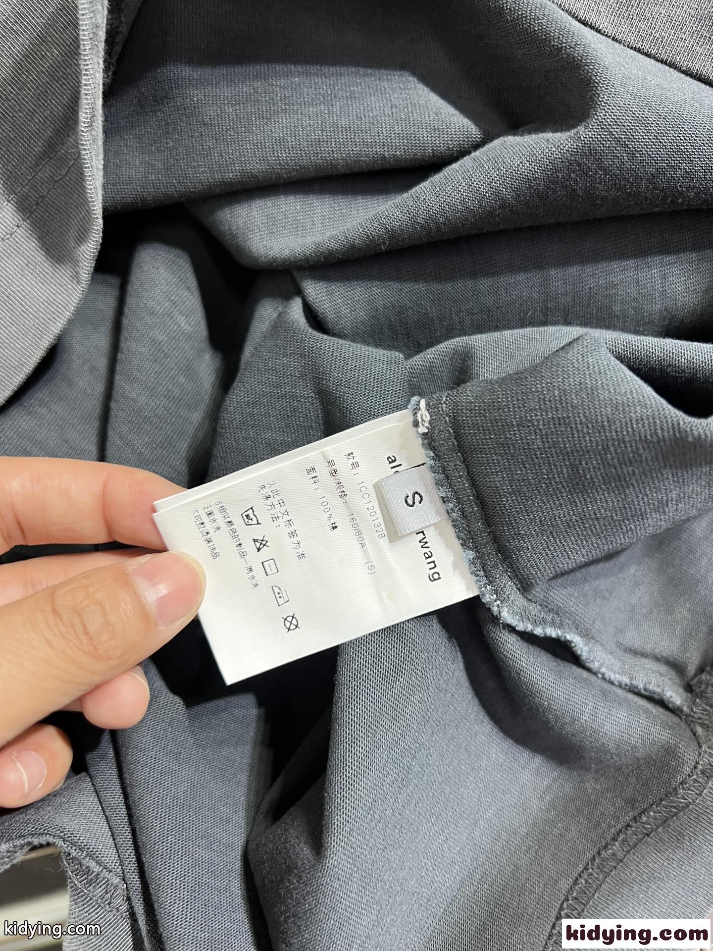 ユニセックス ファッション clickbait オーバーサイズ アレキサンダーワング Tシャツ コピー-4