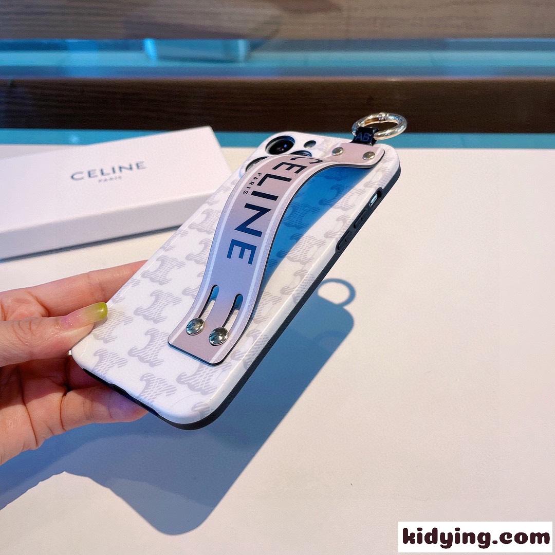 セリーヌ アイフォンケース コピー iPhone 14 ケース バンドホルダー スマホケース-3