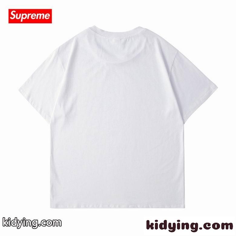 全8色 ゆったり ユニセックス クルーネック 定番 カジュアル シュプリーム tシャツ コピー おしゃれ 人気-2