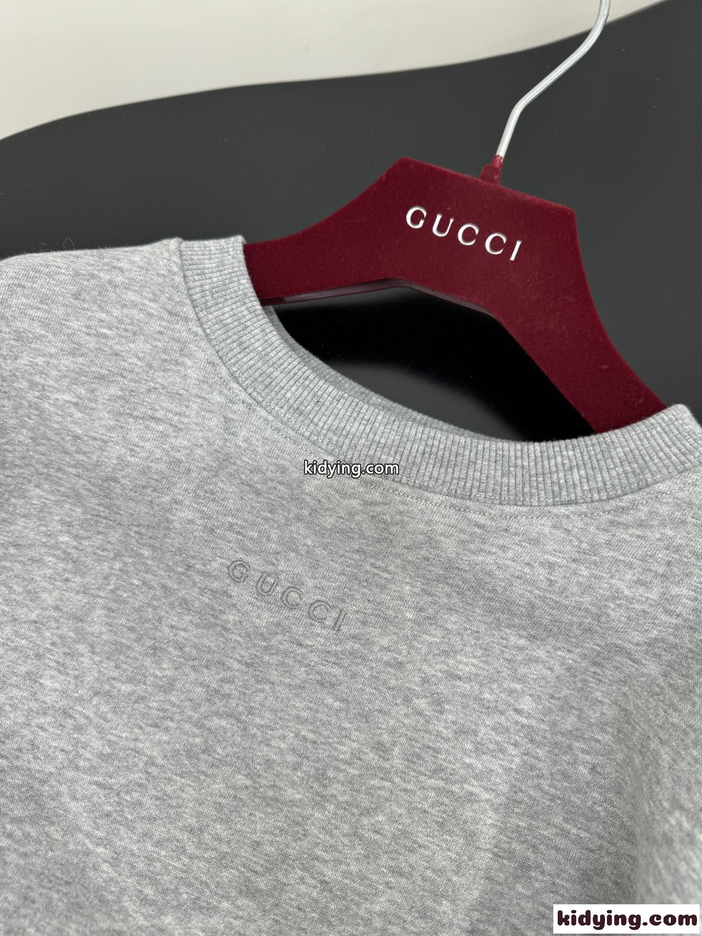 お洒落 クルーネック スウェットシャツ グッチ Tシャツ コピー レディース-2