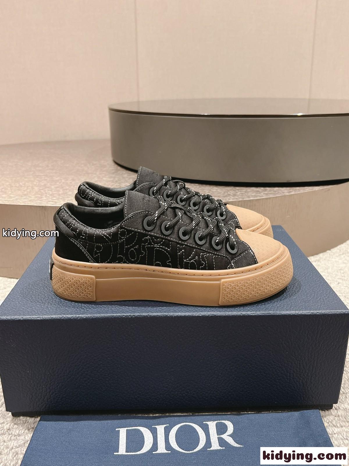 限定 DIOR AND STONE ISLAND B33 スニーカー クリスチャン・ディオール スニーカー スーパーコピー ブラック-0
