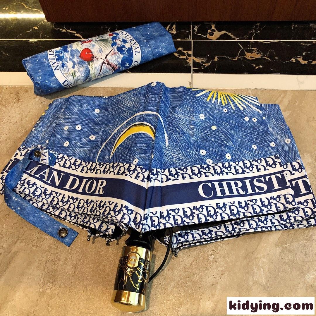 晴雨兼用 軽量 クリスチャン・ディオール 傘 偽物 おしゃれ おりたたみ傘-3