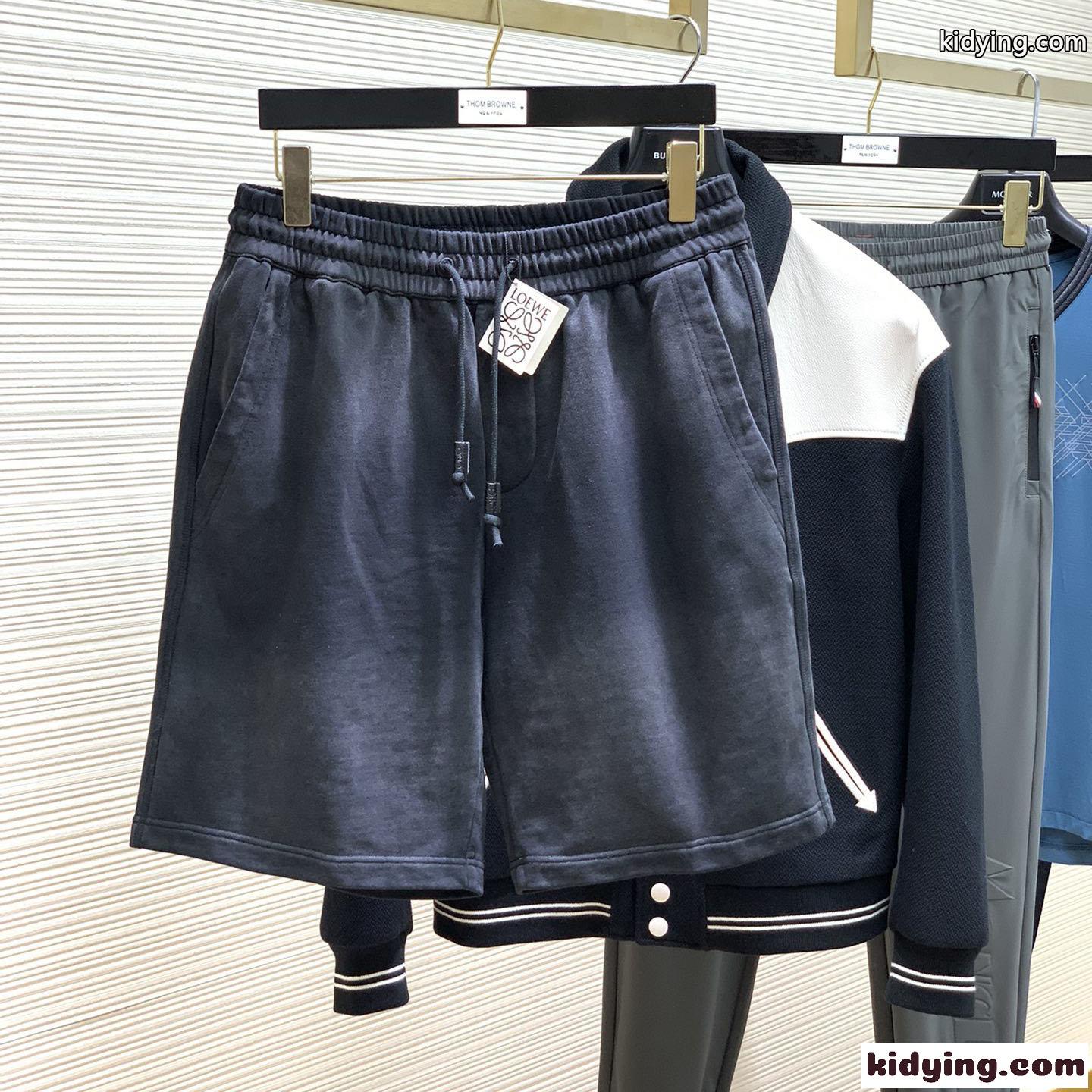 LOEWE ウォッシュド ショーツ ロエベ パンツ コピー メンズ ショートパンツ-0