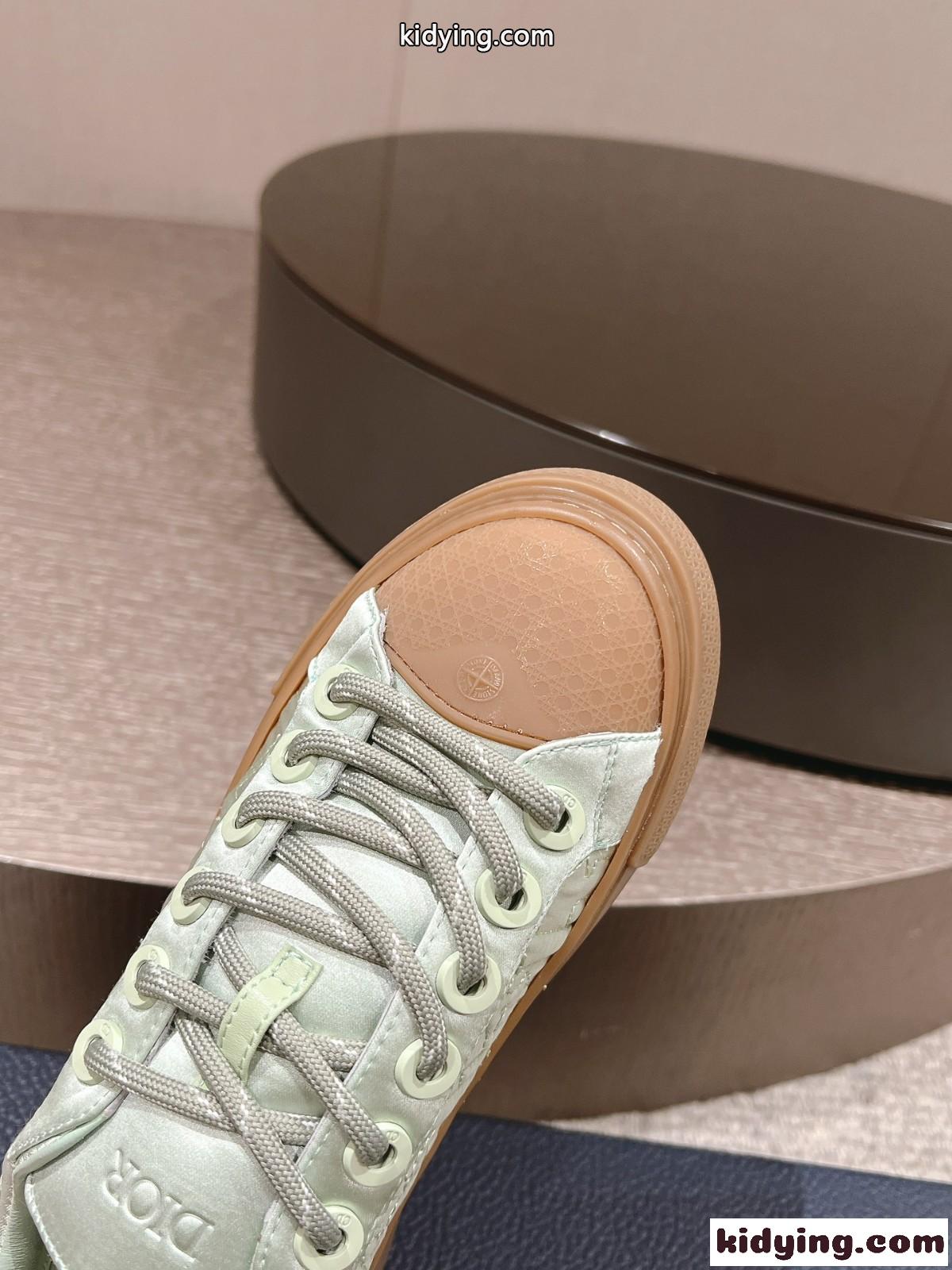 限定 DIOR AND STONE ISLAND B33 スニーカー クリスチャン・ディオール スニーカー スーパーコピー ライトグリーン-3