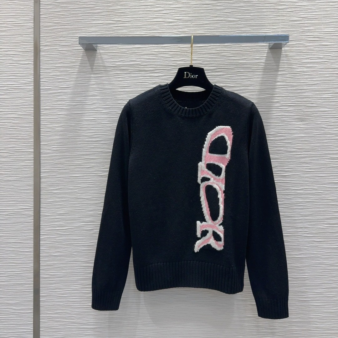 DIOR AND LEWIS HAMILTON セーター クリスチャン・ディオール セーター コピー ブラック-0