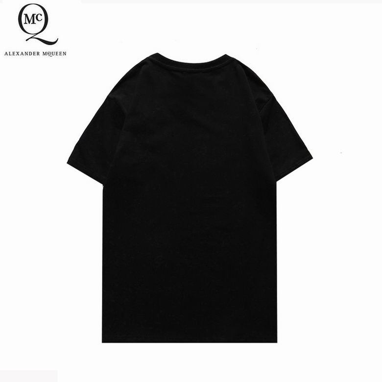 定番 プリント おしゃれ クルーネック アレキサンダー・マックイーン 半袖Tシャツ コピー 合わせやすい 快適 カジュアル-2
