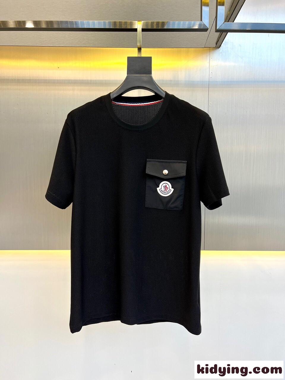 カジュアル おしゃれ クルーネック 半袖 モンクレール tシャツ コピー トップス-0
