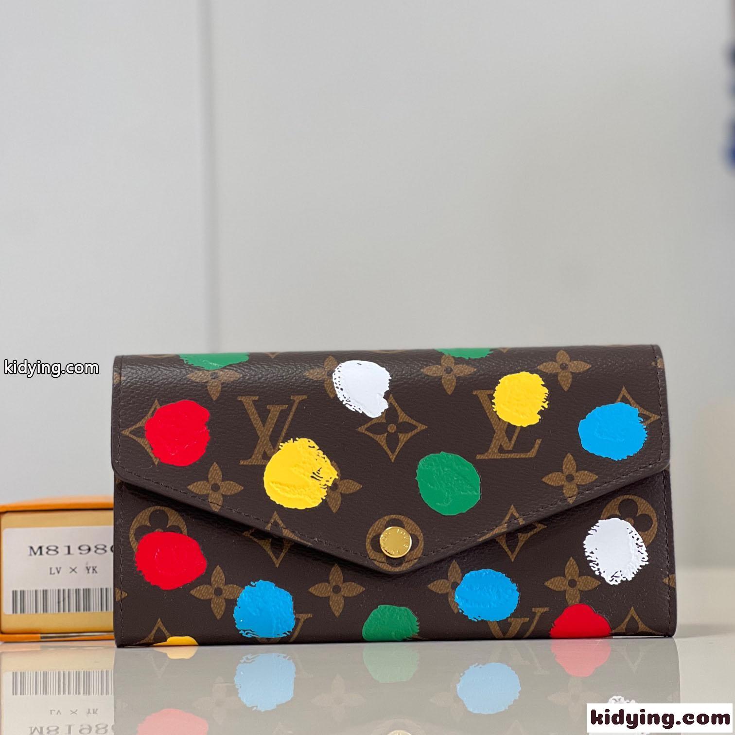 M81980 LV × YK ポルトフォイユ・サラ NM ルイヴィトン 財布 コピー 人気 ウォレット-0