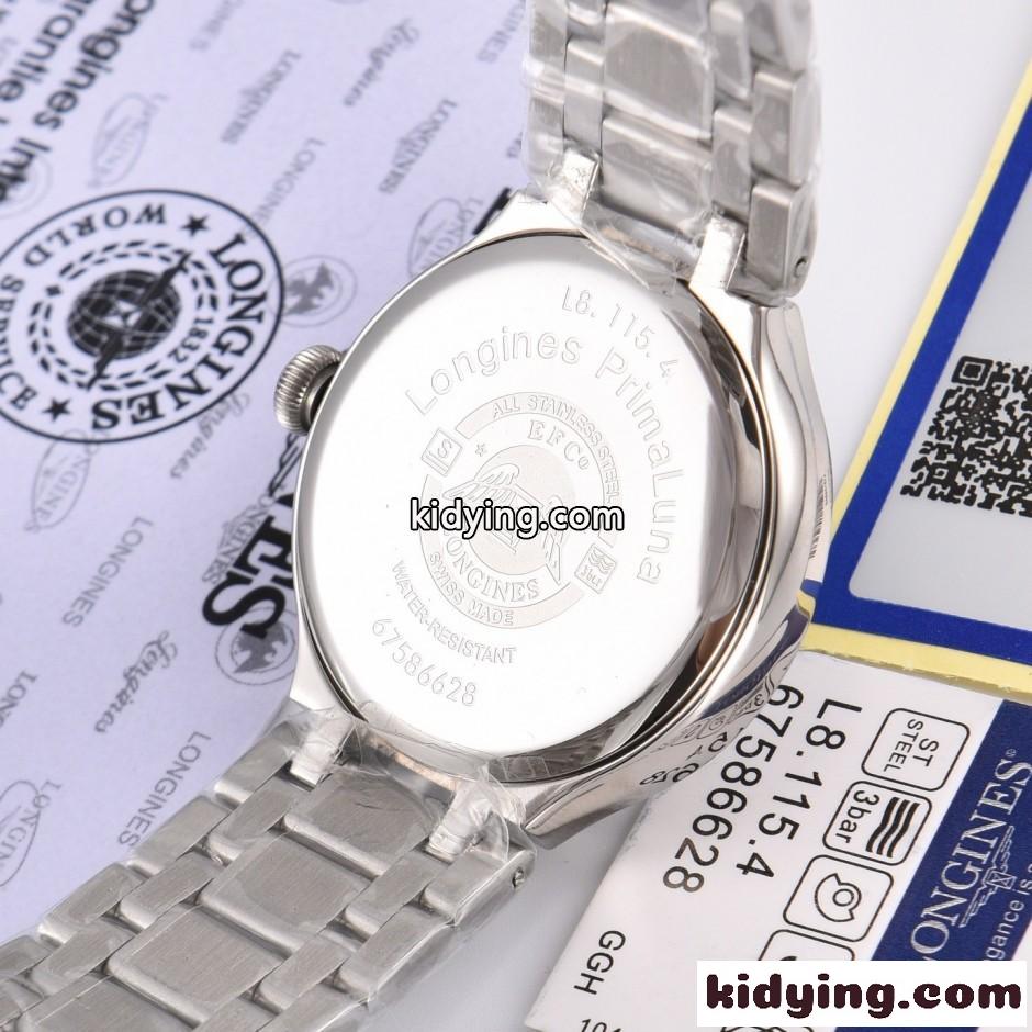 フェミニン エレガント レディース腕時計 ロンジン 時計 偽物 ウォッチ 34mm-3