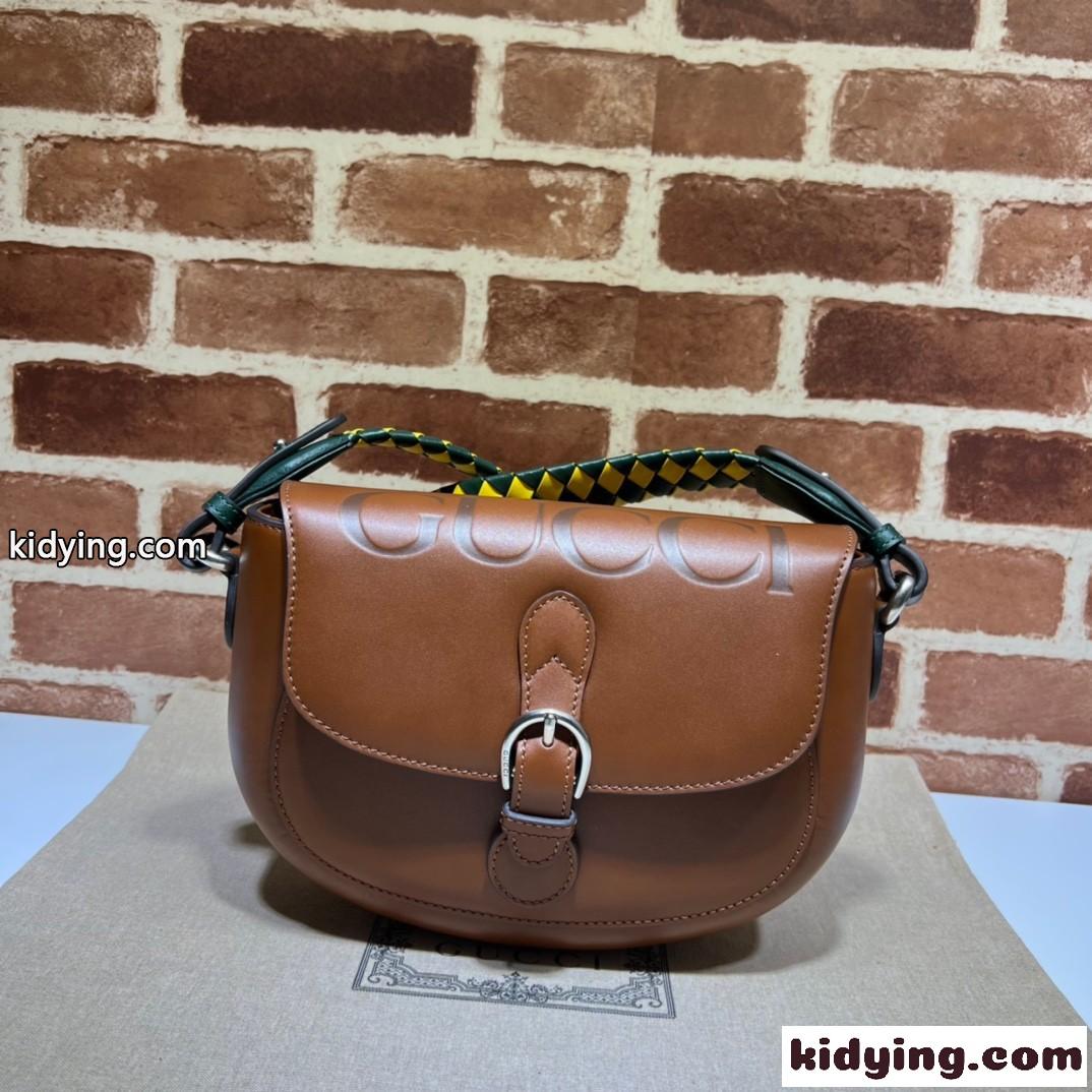 おしゃれ GUCCI EMBOSSED ショルダーバッグ グッチ バッグ コピー レディース-0