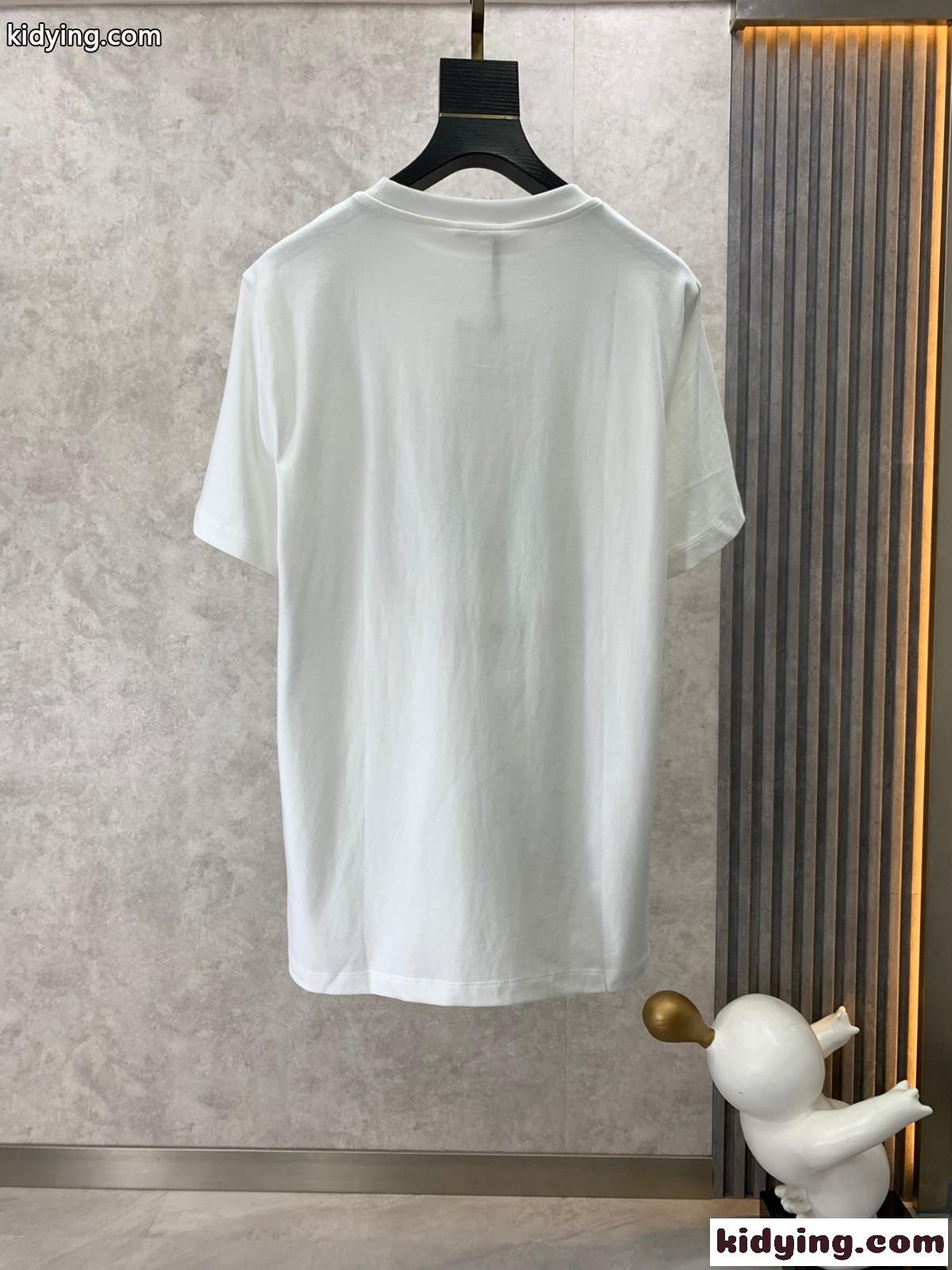 人気 ロゴプリント コットン 半袖 トップス モンクレール Tシャツ コピー メンズ-2