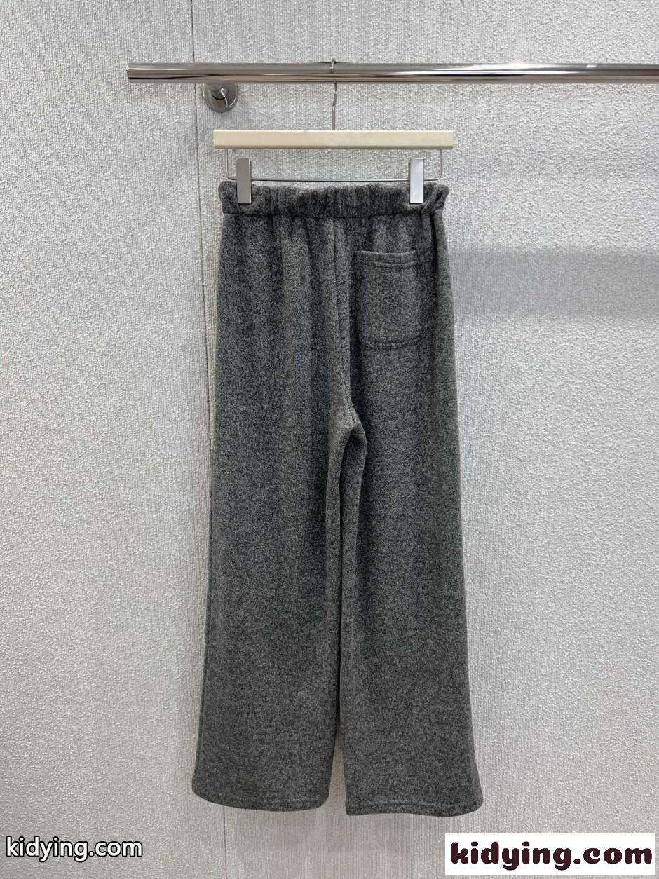 秋冬 クロスパッチ カジュアルパンツ クロムハーツ パンツ 偽物 グレー-1