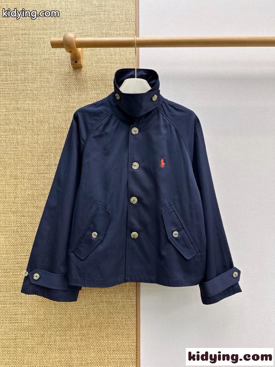 ポニー刺繍 スウィングトップ ラルフローレン ジャケット 偽物 ネイビー-1