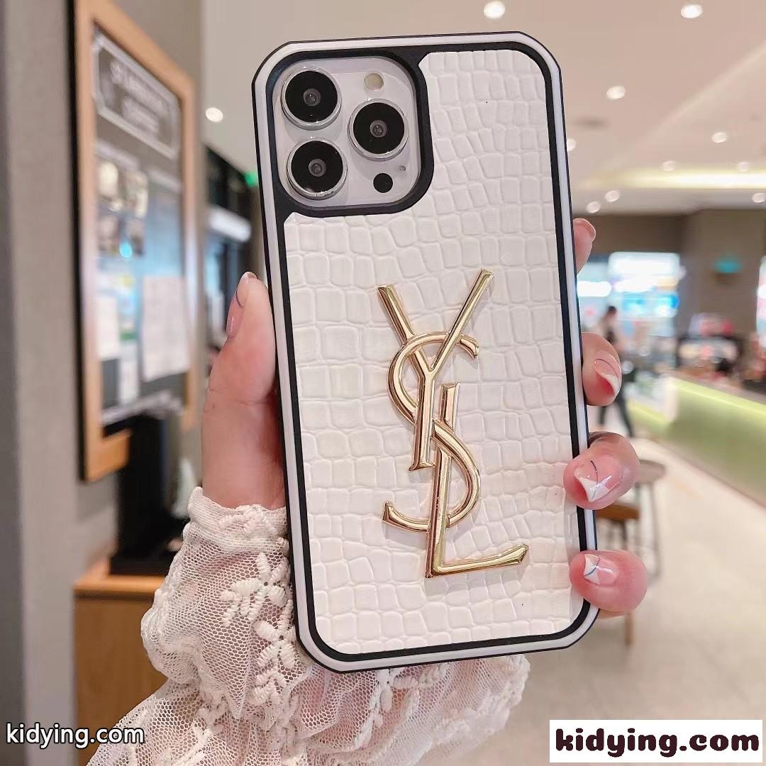 6色 クロコ型押し 高級感 イヴ・サンローラン アイフォンケース コピー スマホケース 携帯カバー 高級感 ファッション-2