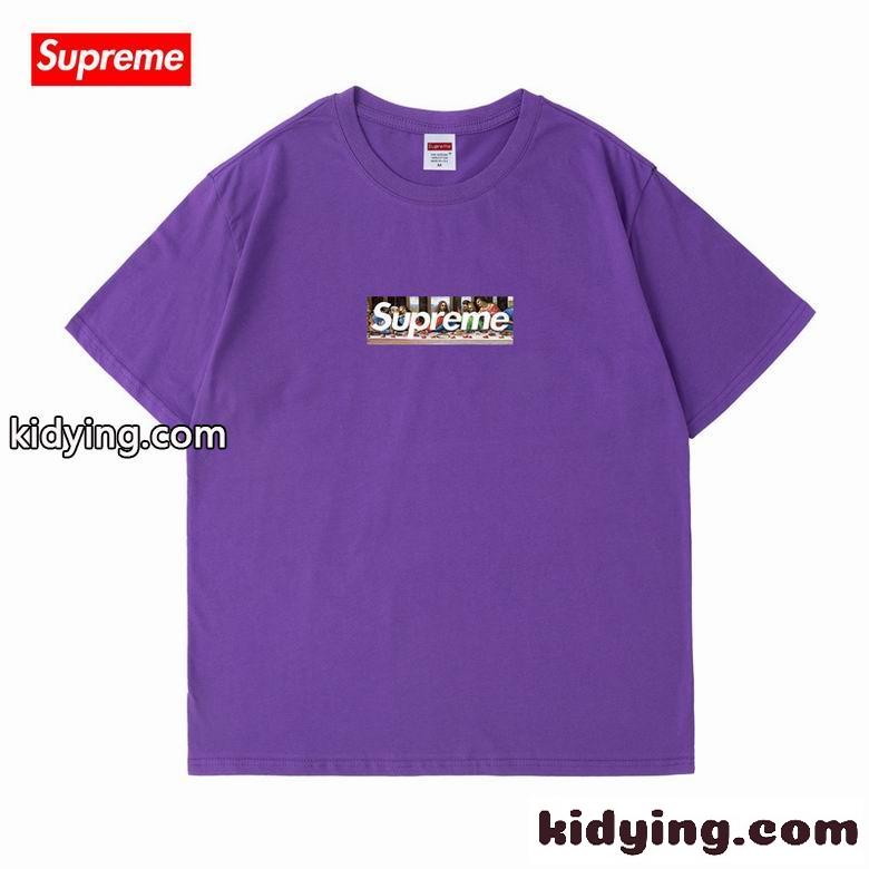 おしゃれ 人気  ロゴ ユニセックス クルーネック 定番 カジュアル シュプリーム tシャツ コピー 全8色 ゆったり-9