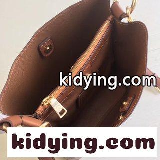 コーチバッグ人気コピー Coach コーチの新型馬車バケツの小さなロゴは簡単できれいではない-2