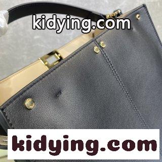 ​フェンディ バッグ 一覧 コピー FENDI F家のpeekabooのアップグレード版ハンドバッグは 柔らかくて小さな牛革です-2