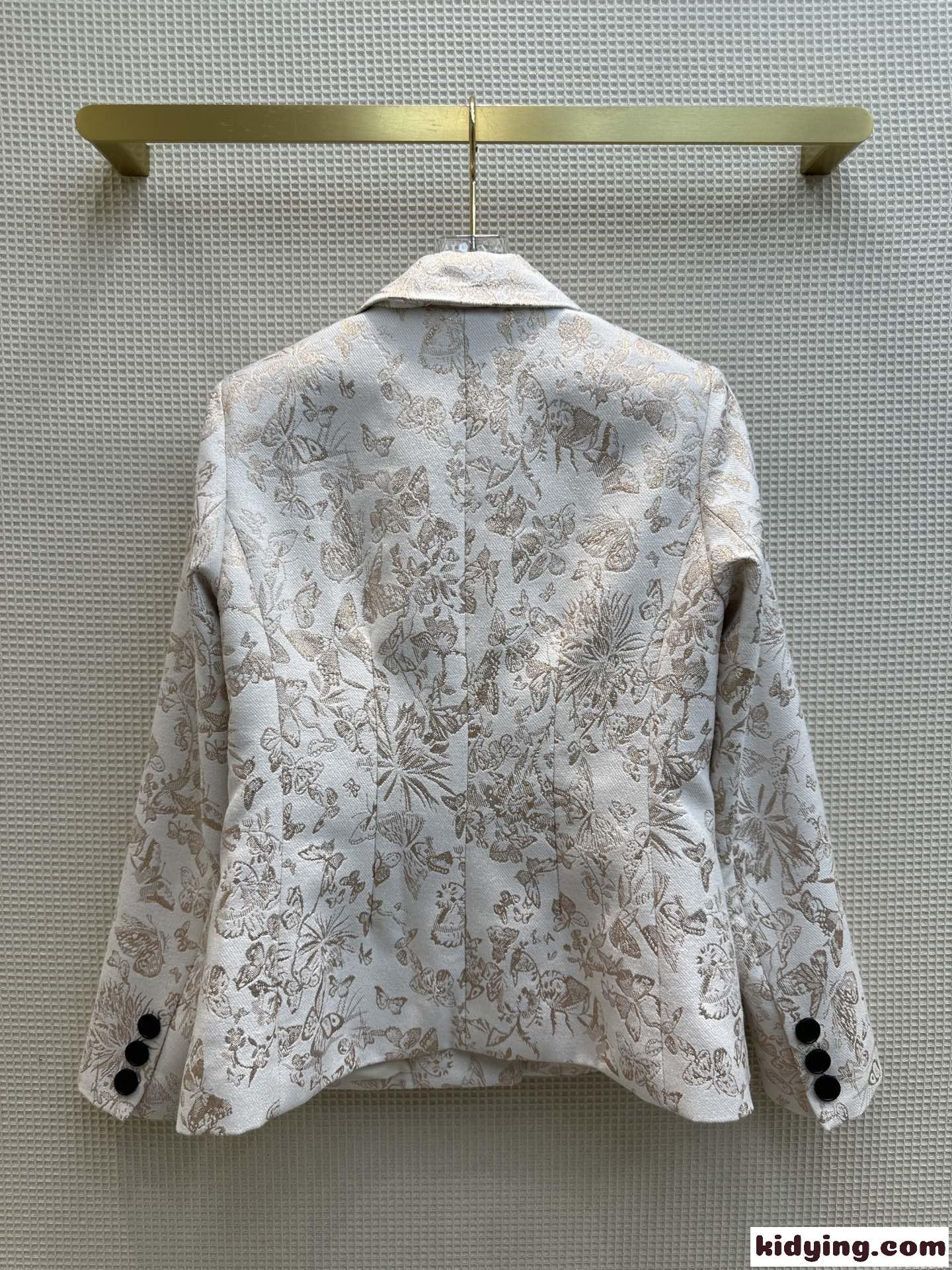 Allover Butterfly ジャカード クリスチャン・ディオール ジャケット コピー 高級感-3