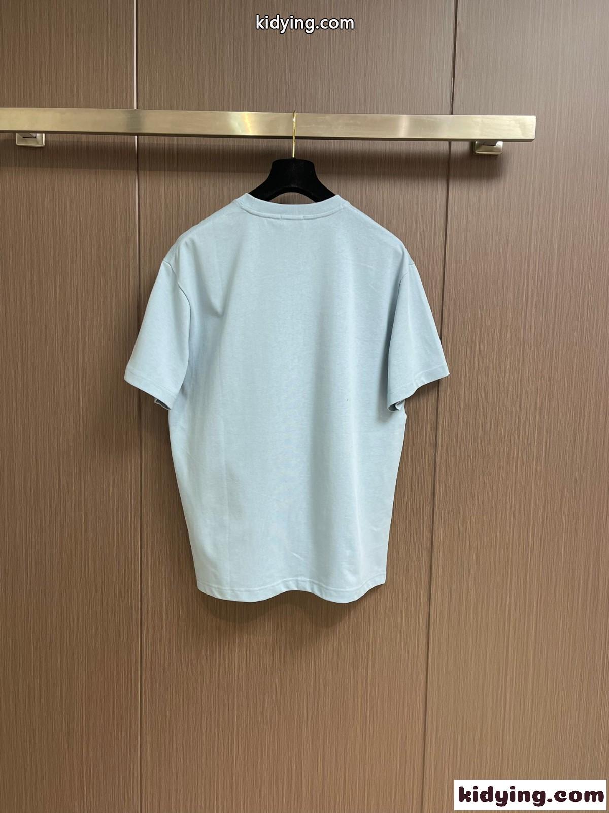 シンプル ロゴ入り クリスチャン・ディオール Tシャツ コピー 半袖Tシャツ-1