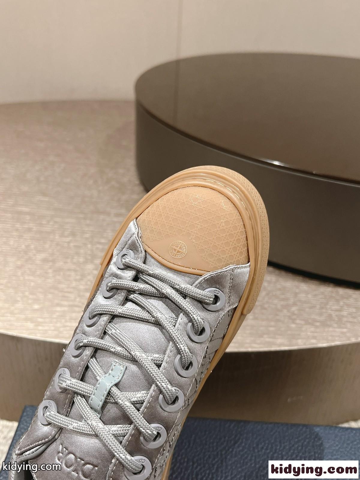 限定 DIOR AND STONE ISLAND B33 スニーカー クリスチャン・ディオール スニーカー スーパーコピー グレー-3