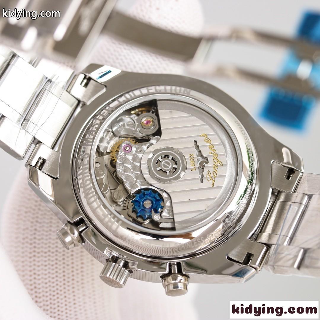 シンプル 上品 人気 ロンジン 時計 コピー 腕時計 40mm 日付表示-3