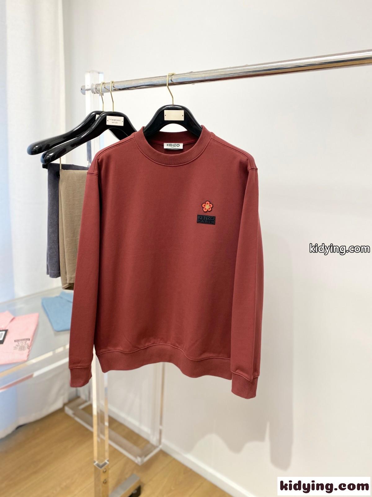ケンゾー Tシャツ コピー BOKE FLOWER エンブロイダリー クラシック スウェット-0