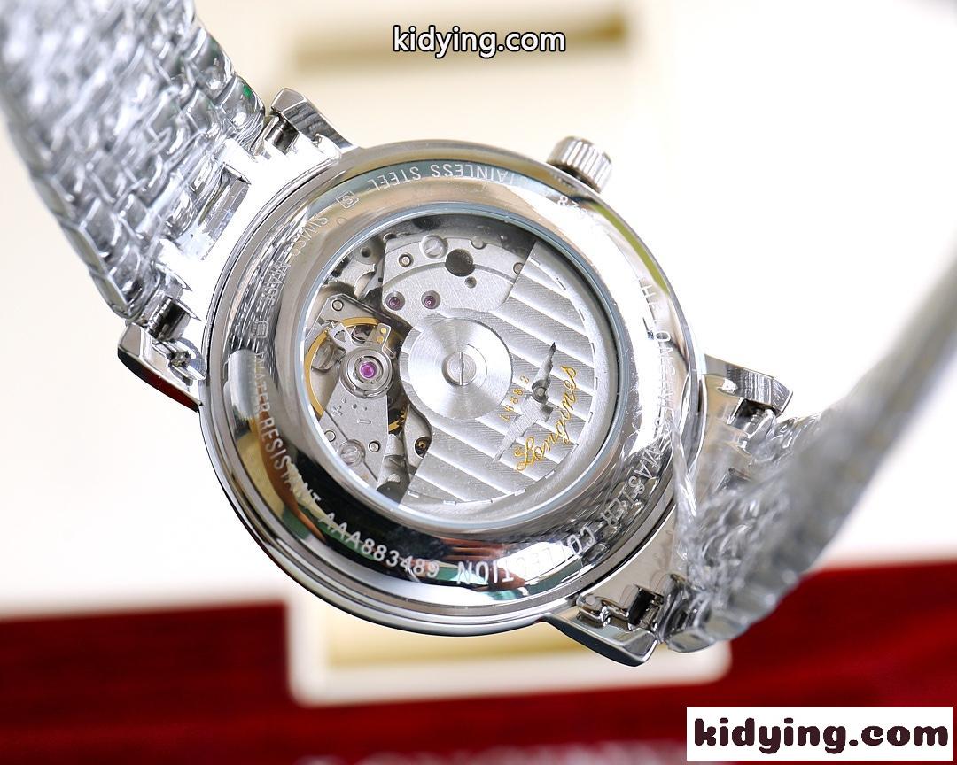 人気 39mm 日付表示 シンプル 上品 ビジネス ロンジン 時計 コピー 腕時計-2