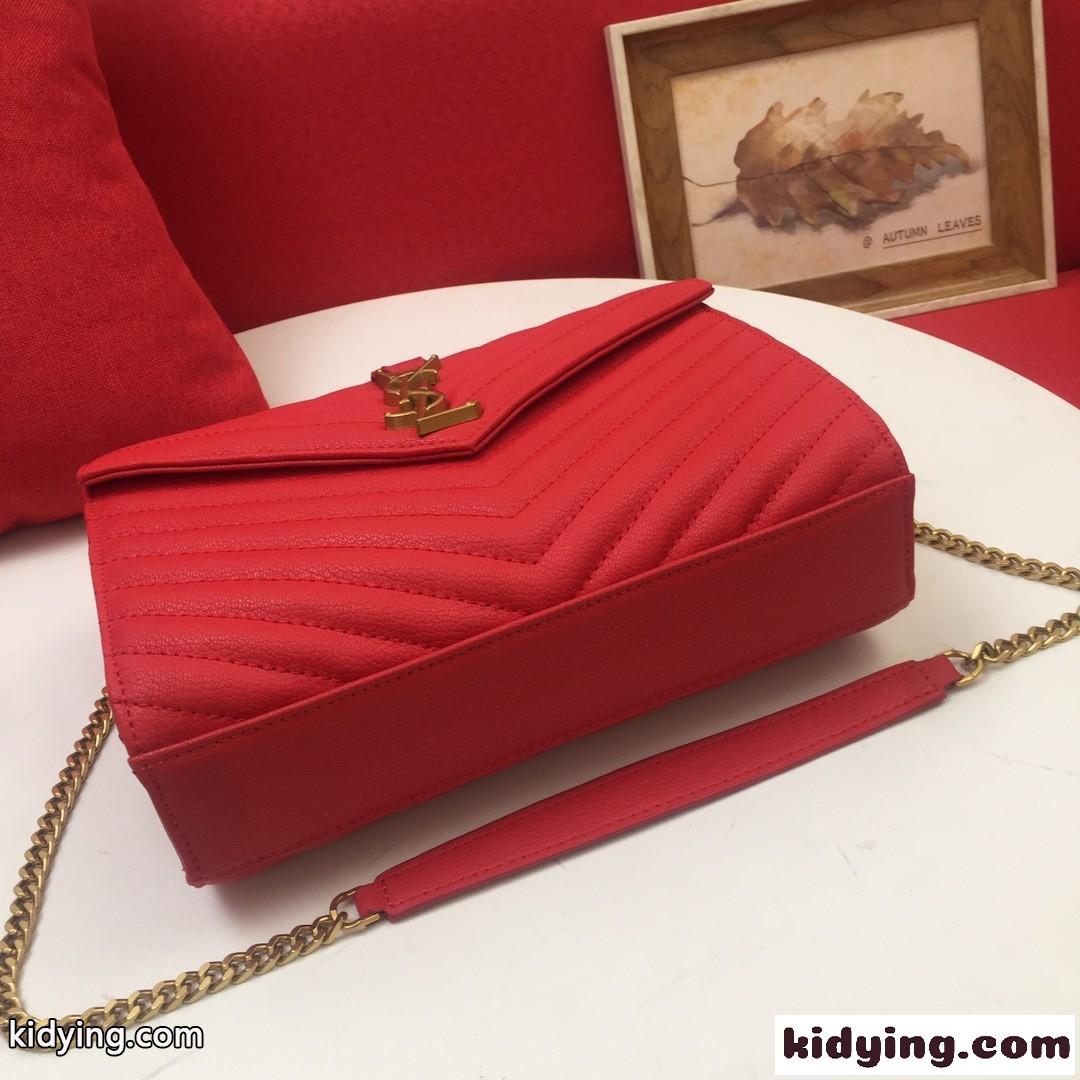 イヴ・サンローラン バッグ コピー ミディアムバッグ YSL モノグラム エンベロープ-3