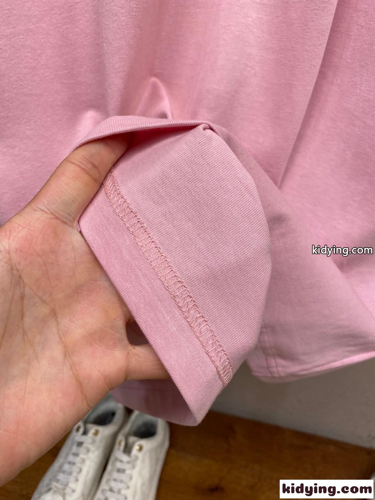 ユニセックス おしゃれ 人気 プリント クルーネック バレンシアガ Tシャツ コピー-4