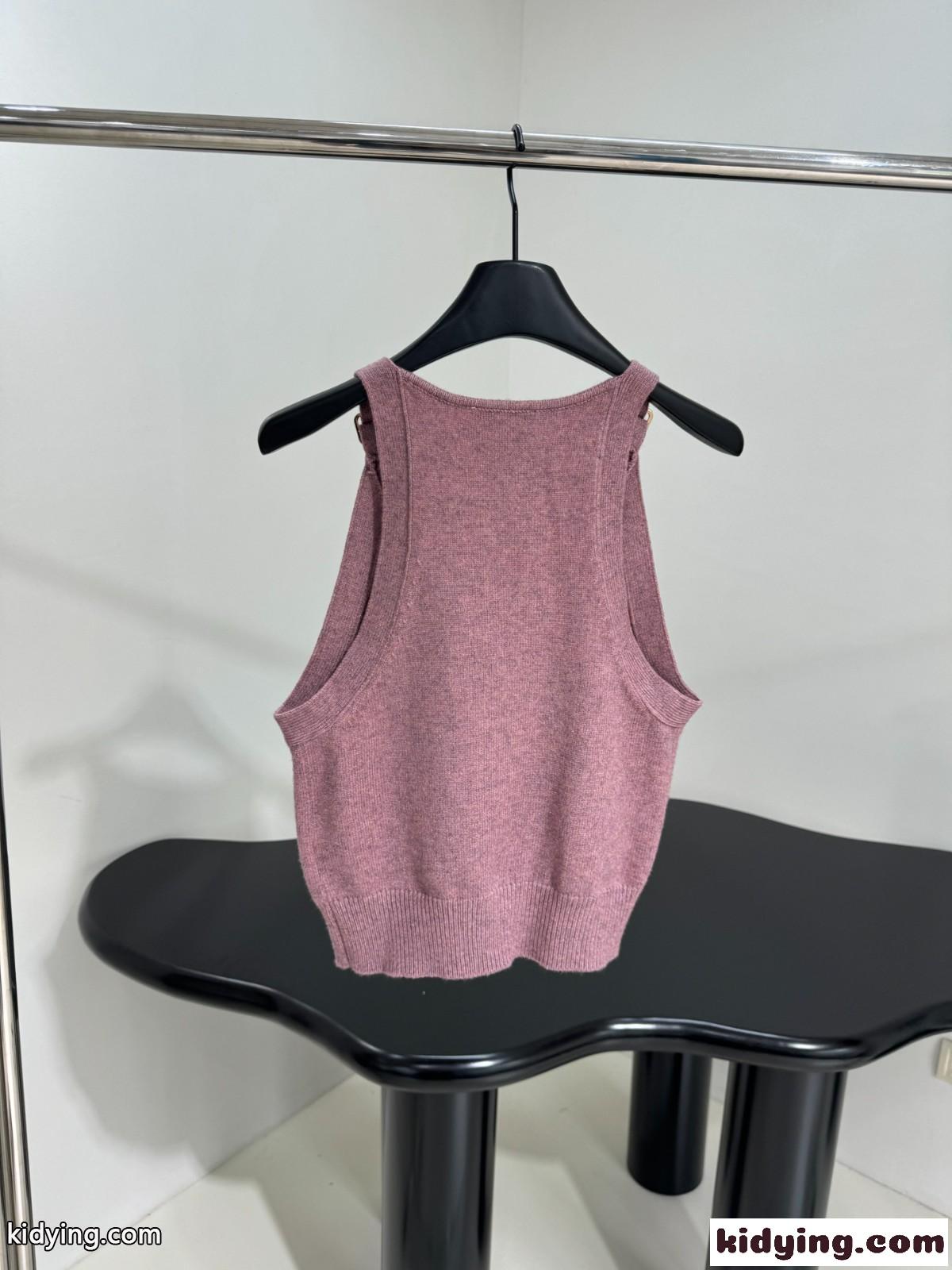 オシャレ度UP♪洗練された ニットベスト シャネル ニット コピー Vネック-0