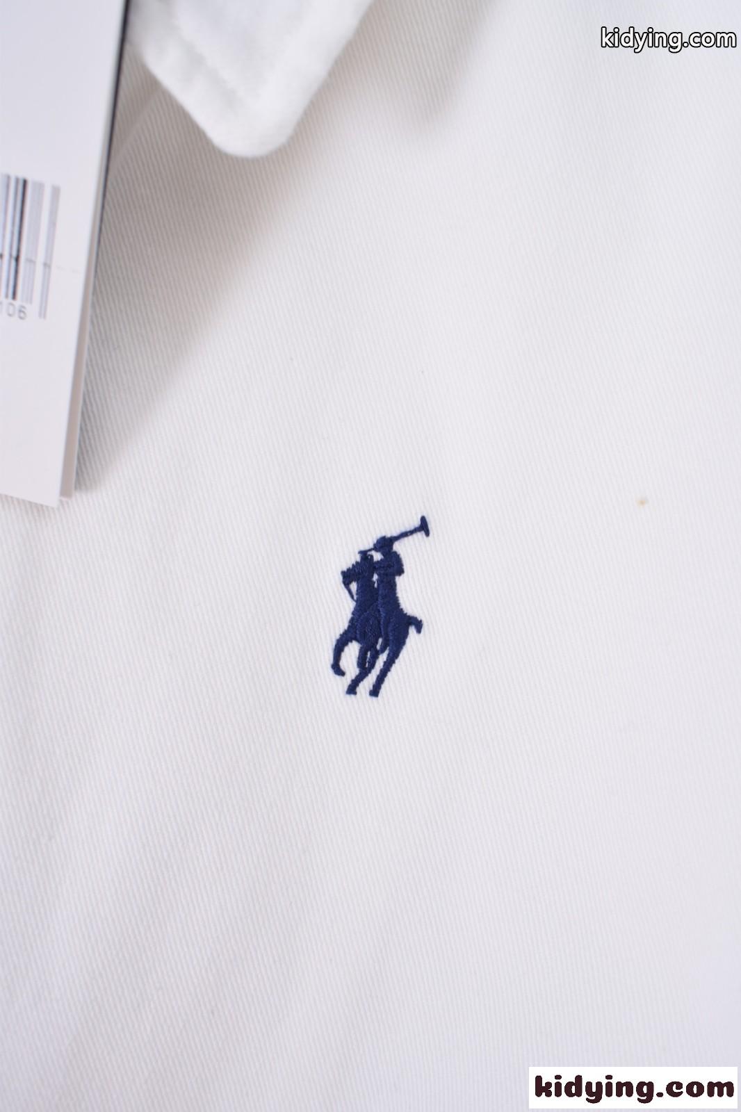 シンプル ラルフローレン ジャケット 偽物 上品 ロゴ刺繍 ブルゾン ホワイト-4