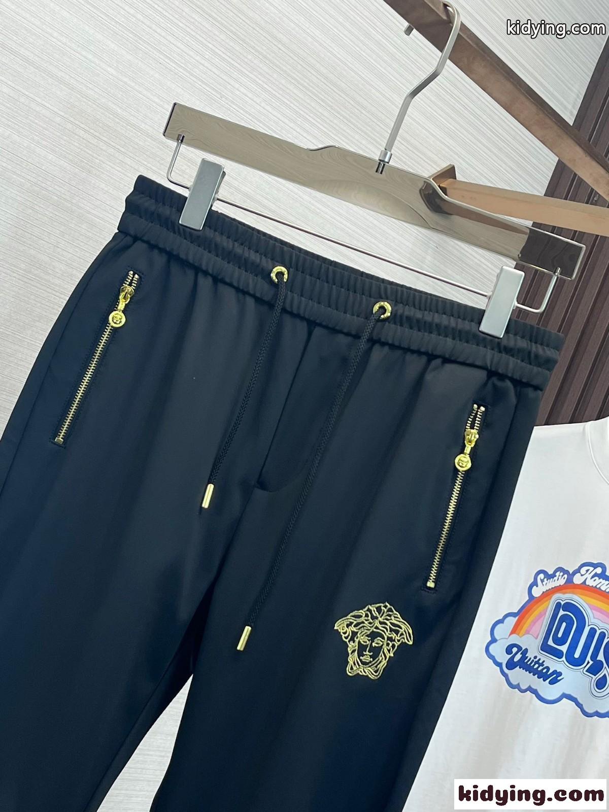 ヴェルサーチェ パンツ コピー メンズ 優しい肌触り お洒落 快適 合わせやすい ズボン-1