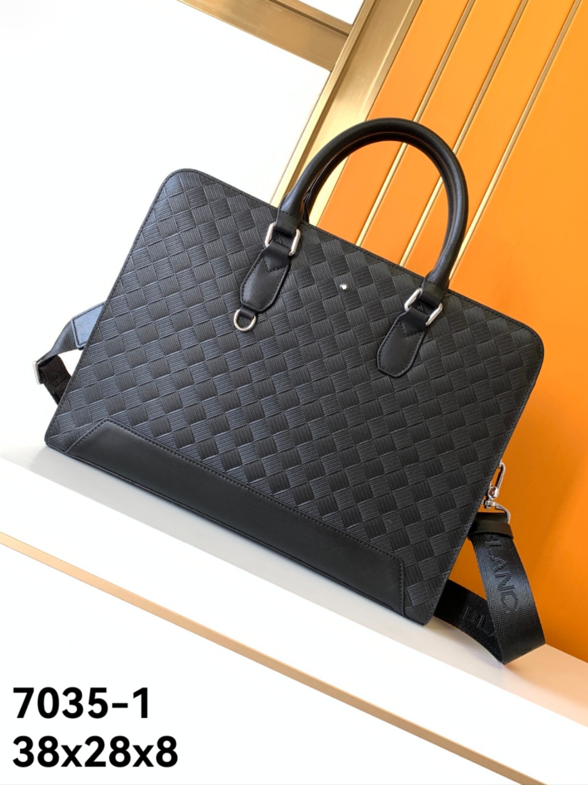 上品 高級感 ビジネスバック モンブラン バッグ メンズ コピー ブリーフケース-1