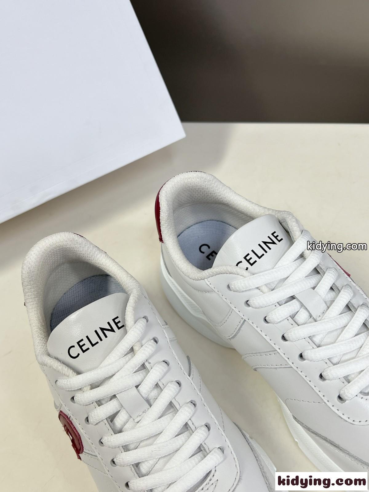 CELINE ランナー CR-02 セリーヌ スニーカー コピー レースアップ ロースニーカー-4