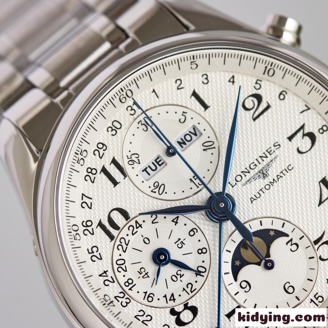 シンプル 上品 人気 ロンジン 時計 コピー 腕時計 40mm 日付表示-2