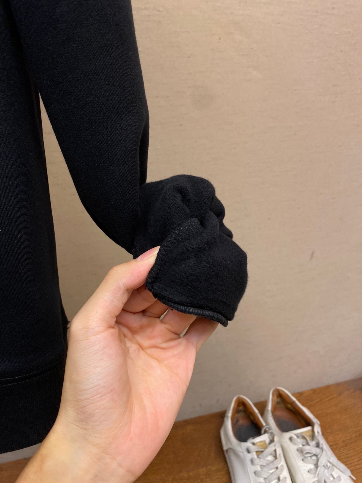 飽きのこない ロゴ 刺繍 クルーネック スウェットシャツ クロムハーツ Tシャツ コピー ブラック-3