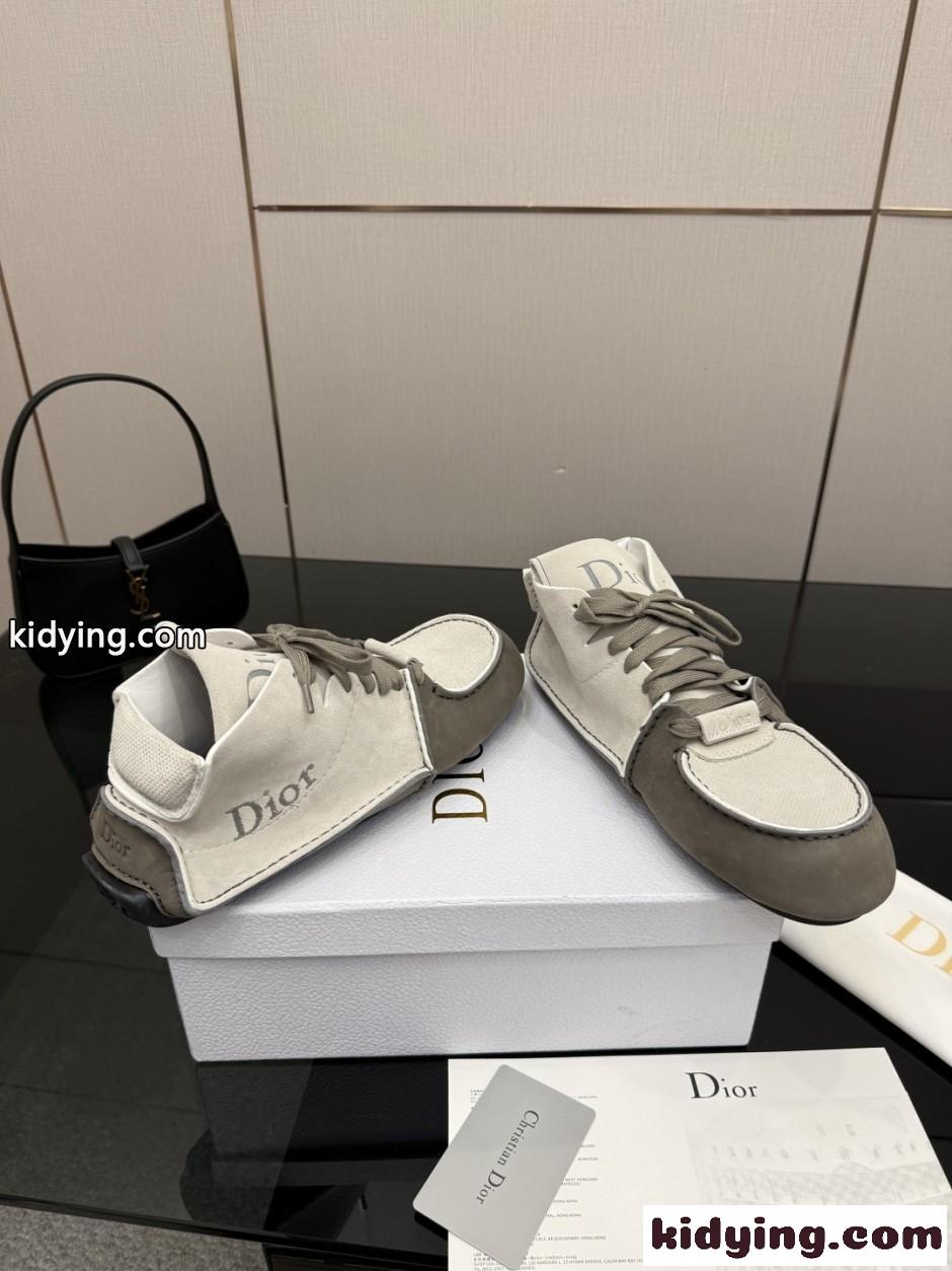 クリスチャン・ディオール Dior Roadie レースアップブーツ コピー スニーカー-3