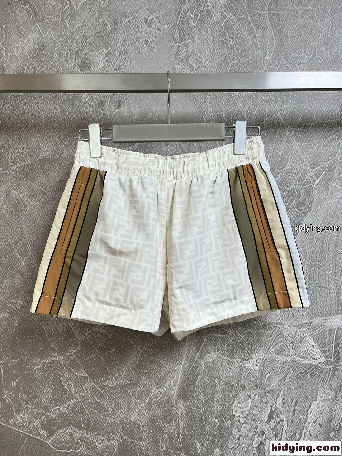 お洒落 人気 ウエストゴム リバーシブル ショートパンツ フェンディ パンツ コピー レディース-1