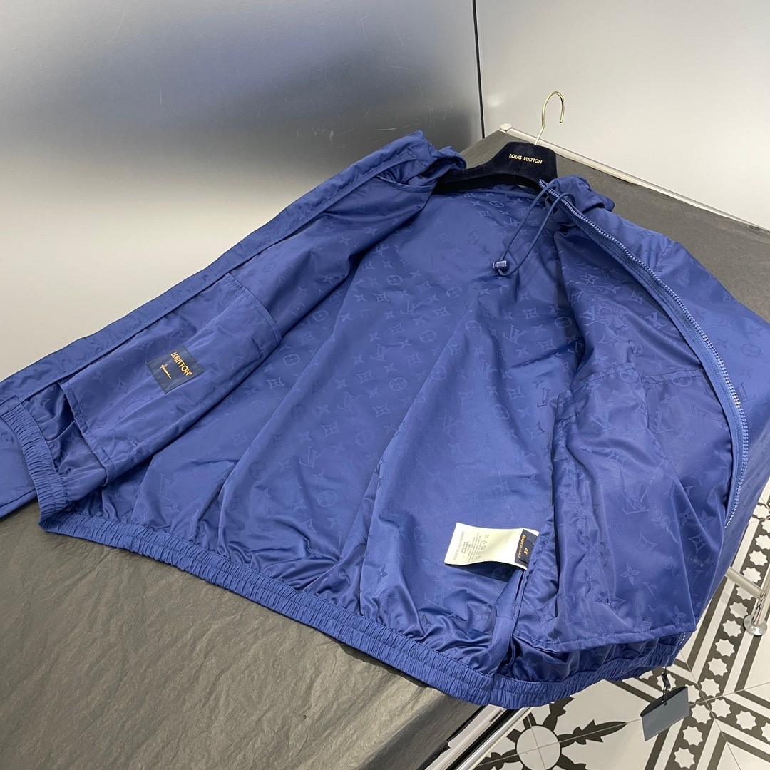 人気 LV × YK モノグラムフェイスウインドブレーカー ルイ・ヴィトン ジャケット コピー-4