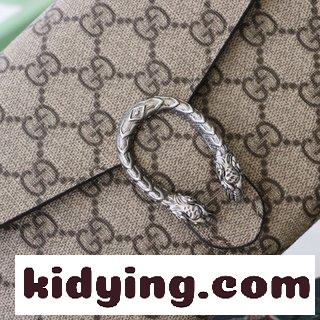 グッチ財布 売値 GG Supremeの高級人工帆布で作られたこの財布が新しく発売された Gucci 1955馬衔扣シリーズの装飾に力を加える コピー-6