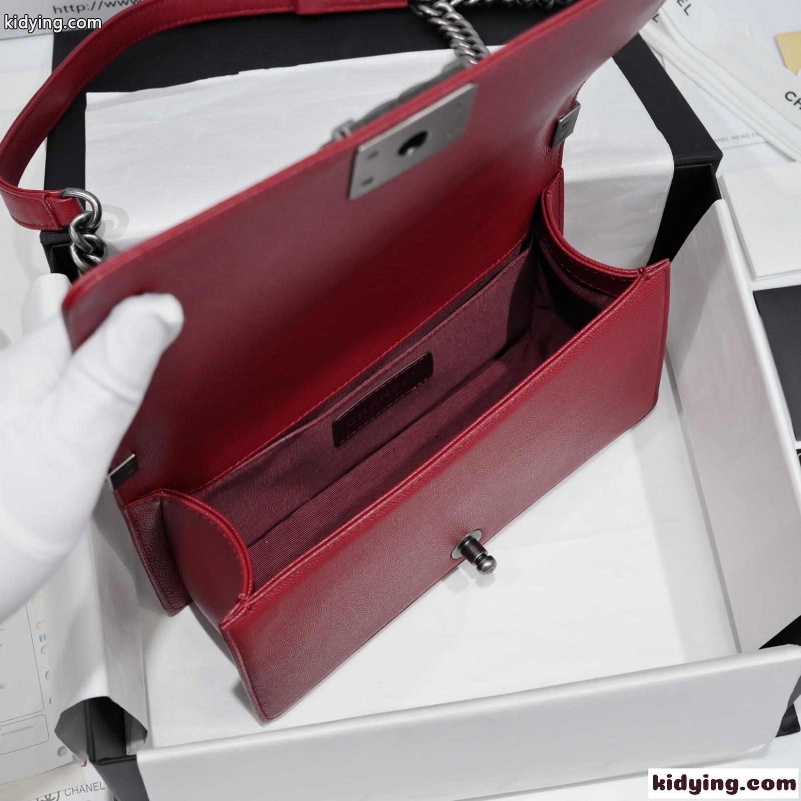 エレガント おしゃれ キルディング 高品質 レザー 斜め掛け ショルダーバッグ シャネル バッグ 人気 コピー レディース レッド-2