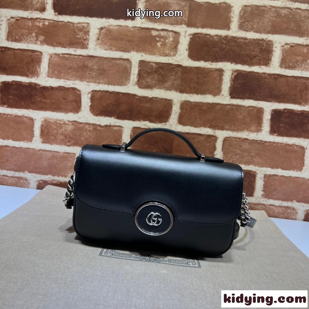 Petite GG ミニ ショルダーバッグ グッチ バッグ コピー レディース ファッション ブラック-0