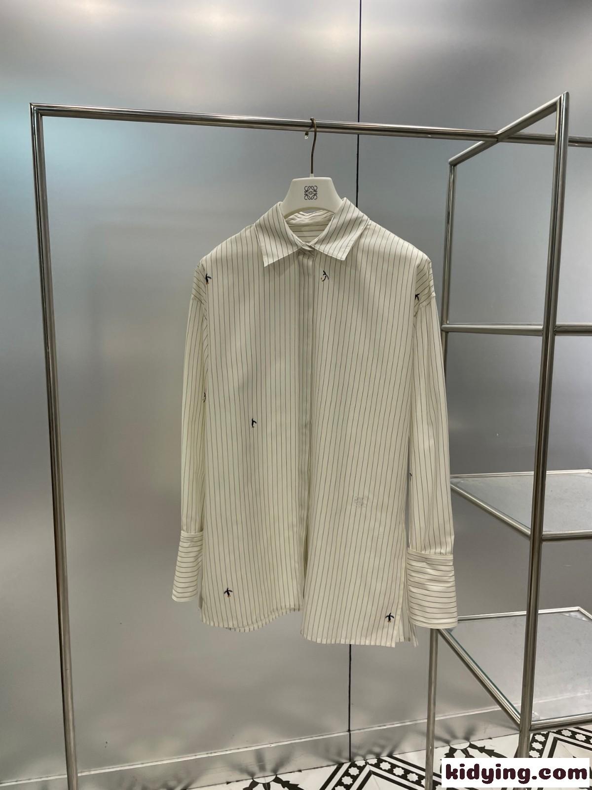 LOEWE x Suna Fujitaカジュアル リラックス ロエベ シャツ コピー レディース-0